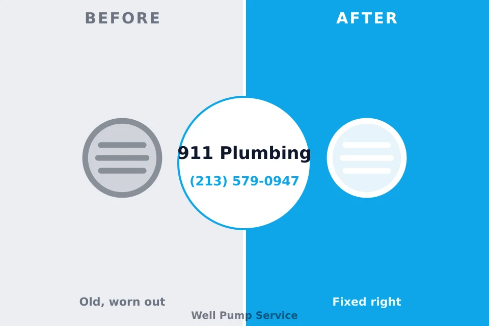 Before and after: plumbing repair South Gull Lake, MI